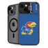 University of Kansas Jayhawks Mascot Outline iPhone 15 Kickstand Case